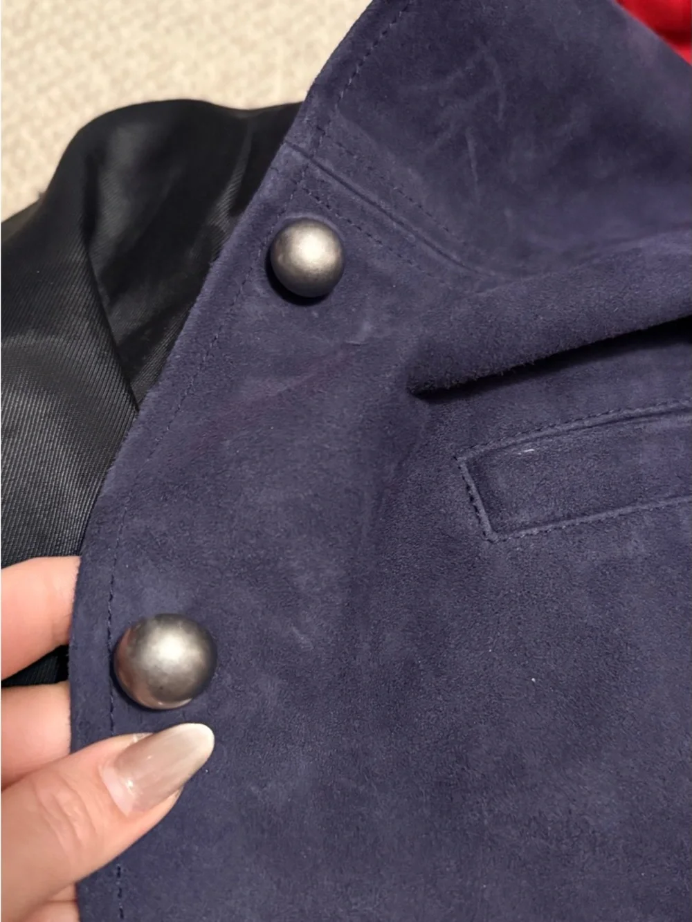 DL1961 harloe suede jacket - Picture 3 of 6